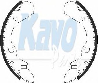 Тормозные колодки KAVO PARTS BS-5413