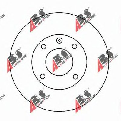 Тормозной диск A.B.S. 15706
