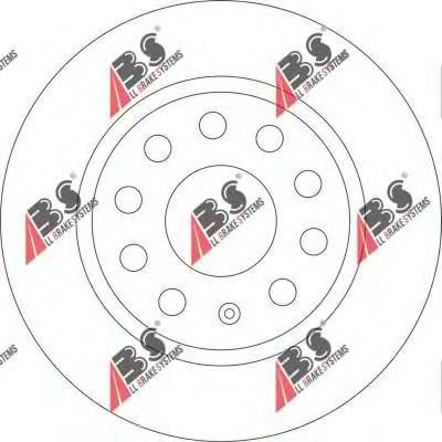 Тормозной диск A.B.S. 17522