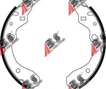Тормозные колодки A.B.S. 8901