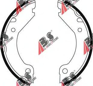 Тормозные колодки ручника A.B.S. 8910