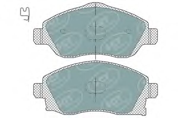 Тормозные колодки SCT SP 320