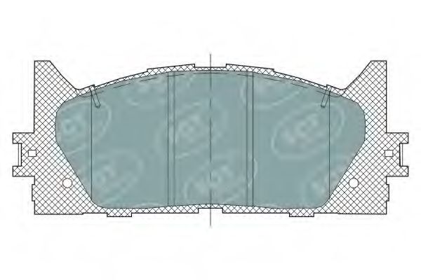 Тормозные колодки SCT SP 325