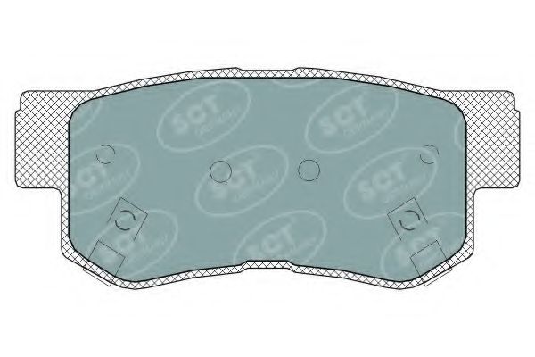 Тормозные колодки SCT SP 326