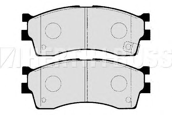 Тормозные колодки HERTH+BUSS JAKOPARTS J3600308