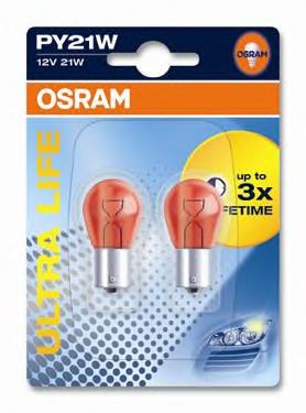 Лампа накаливания, фонарь указателя поворота OSRAM 7507ULT-02B