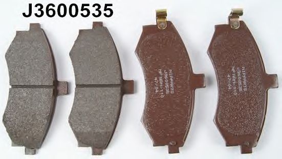 Тормозные колодки NIPPARTS J3600535