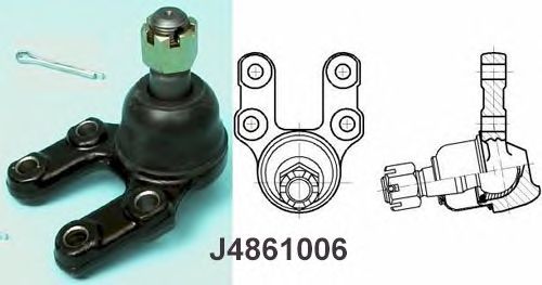 Шаровая опора NIPPARTS J4861006