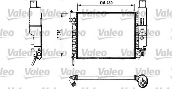 Радиатор охлаждения VALEO 810915