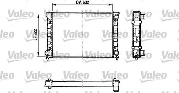 Радиатор охлаждения VALEO 883871