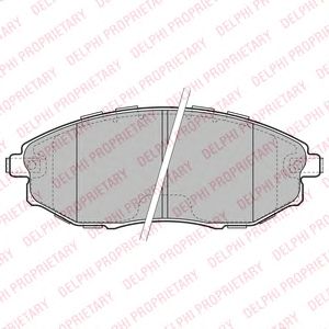 Тормозные колодки DELPHI LP2183