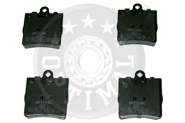 Тормозные колодки OPTIMAL 10271