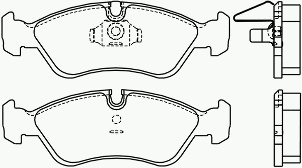 Тормозные колодки PAGID T1082