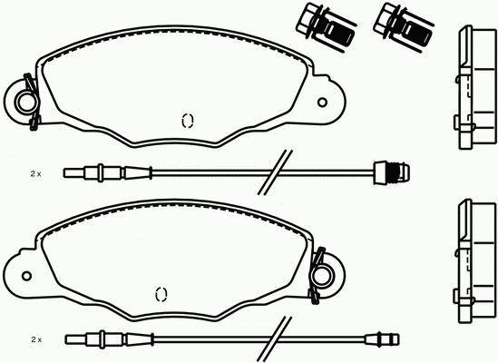 Тормозные колодки PAGID T9095