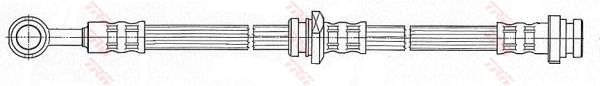 Тормозной шланг TRW PHD483
