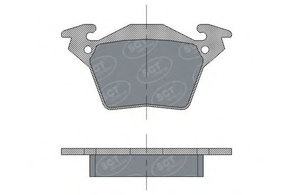 Тормозные колодки SCT SP 302
