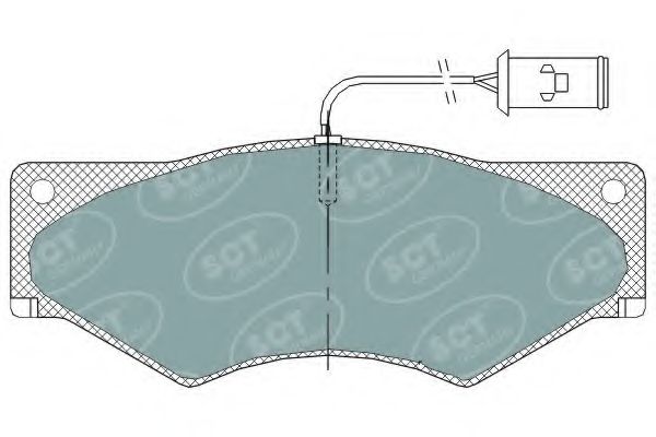 Тормозные колодки SCT SP 319