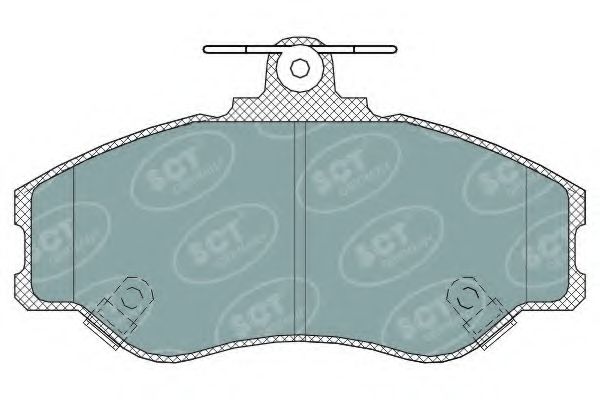Тормозные колодки SCT SP 323