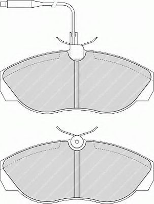 Тормозные колодки FERODO FSL967 SL