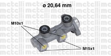 Главный тормозной цилиндр METELLI 05-0507
