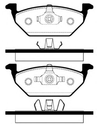 Тормозные колодки NK 224740