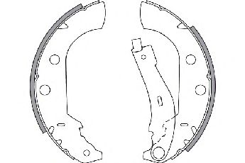 Тормозные колодки NK 2719642