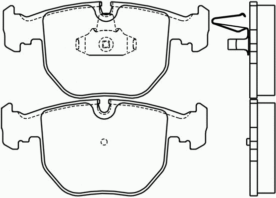 Тормозные колодки PAGID T1136