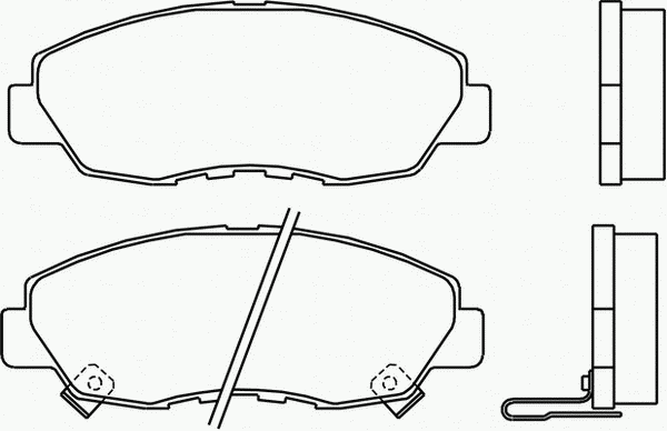Тормозные колодки PAGID T3023