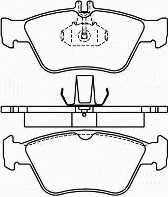 Тормозные колодки PAGID T1091