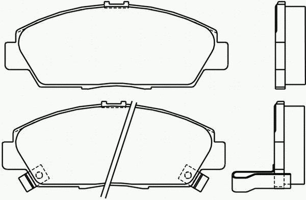 Тормозные колодки PAGID T3035