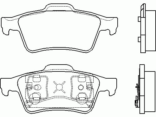 Тормозные колодки PAGID T1215