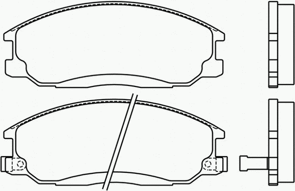Тормозные колодки PAGID T1307