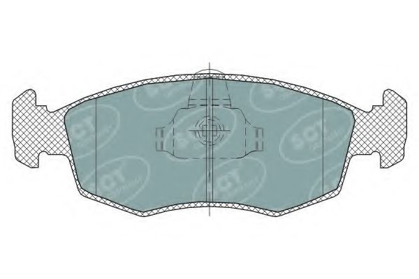 Тормозные колодки SCT SP 315