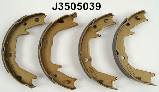 Тормозные колодки ручника NIPPARTS J3505039