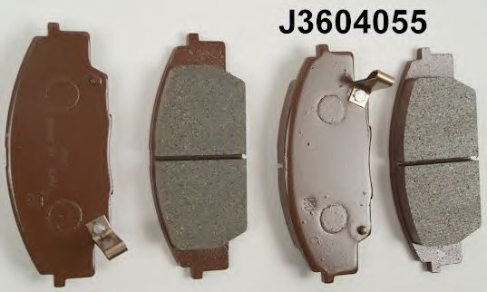 Тормозные колодки NIPPARTS J3604055