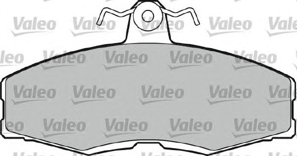Тормозные колодки VALEO 598217