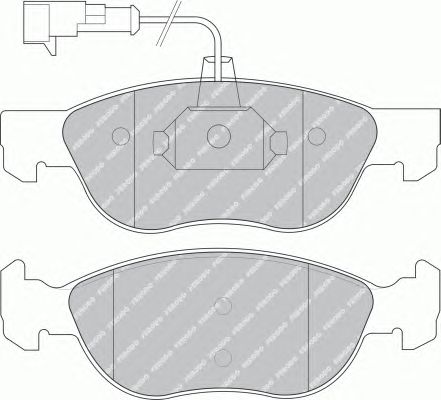 Тормозные колодки FERODO FSL1056 SL