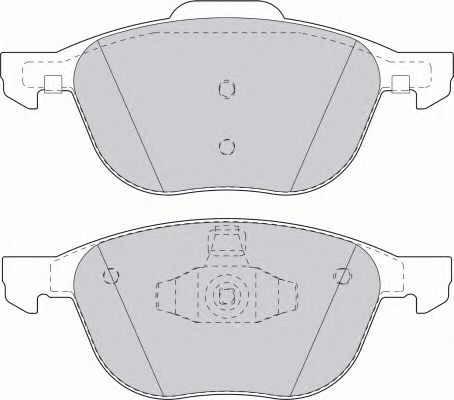 Тормозные колодки FERODO FSL1594 SL