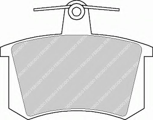 Тормозные колодки FERODO FDB222