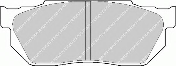 Тормозные колодки FERODO FDB300