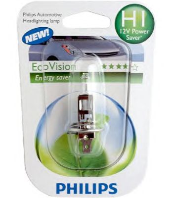 Лампа накаливания PHILIPS 12258 ECOB1 (фара дальнего света, основная фара, противотуманная фара; Лампа накаливания, основная фара, фара с авт. системой стабилизации)
