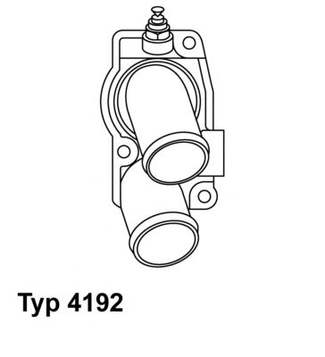 Термостат WAHLER 4192.92D