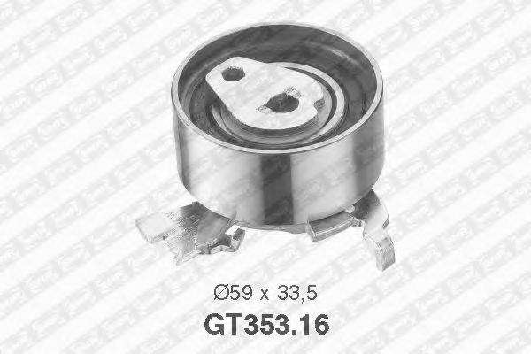 Натяжной ролик ремня ГРМ SNR GT353.16
