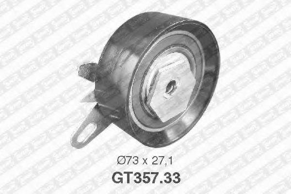 Натяжной ролик ремня ГРМ SNR GT357.33