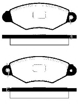 Тормозные колодки NK 223938