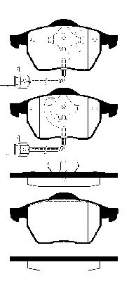 Тормозные колодки NK 224742