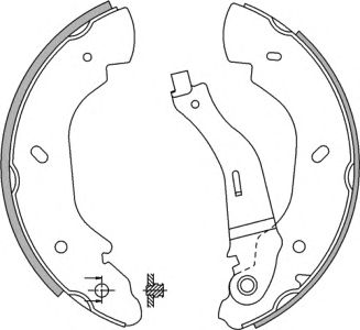 Тормозные колодки NK 2725676