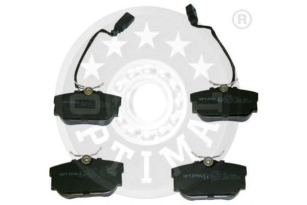 Тормозные колодки OPTIMAL 10486