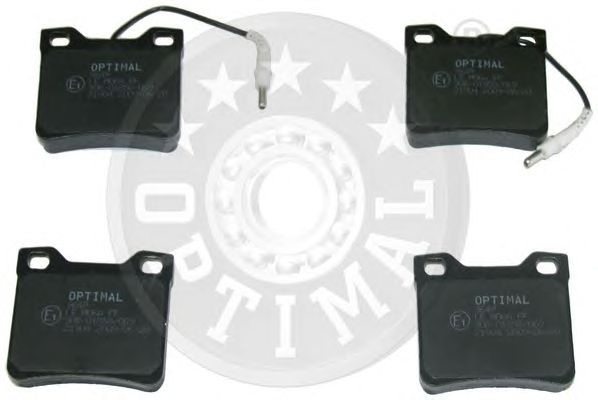 Тормозные колодки OPTIMAL 9649