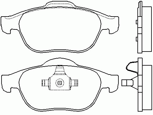 Тормозные колодки PAGID T1213